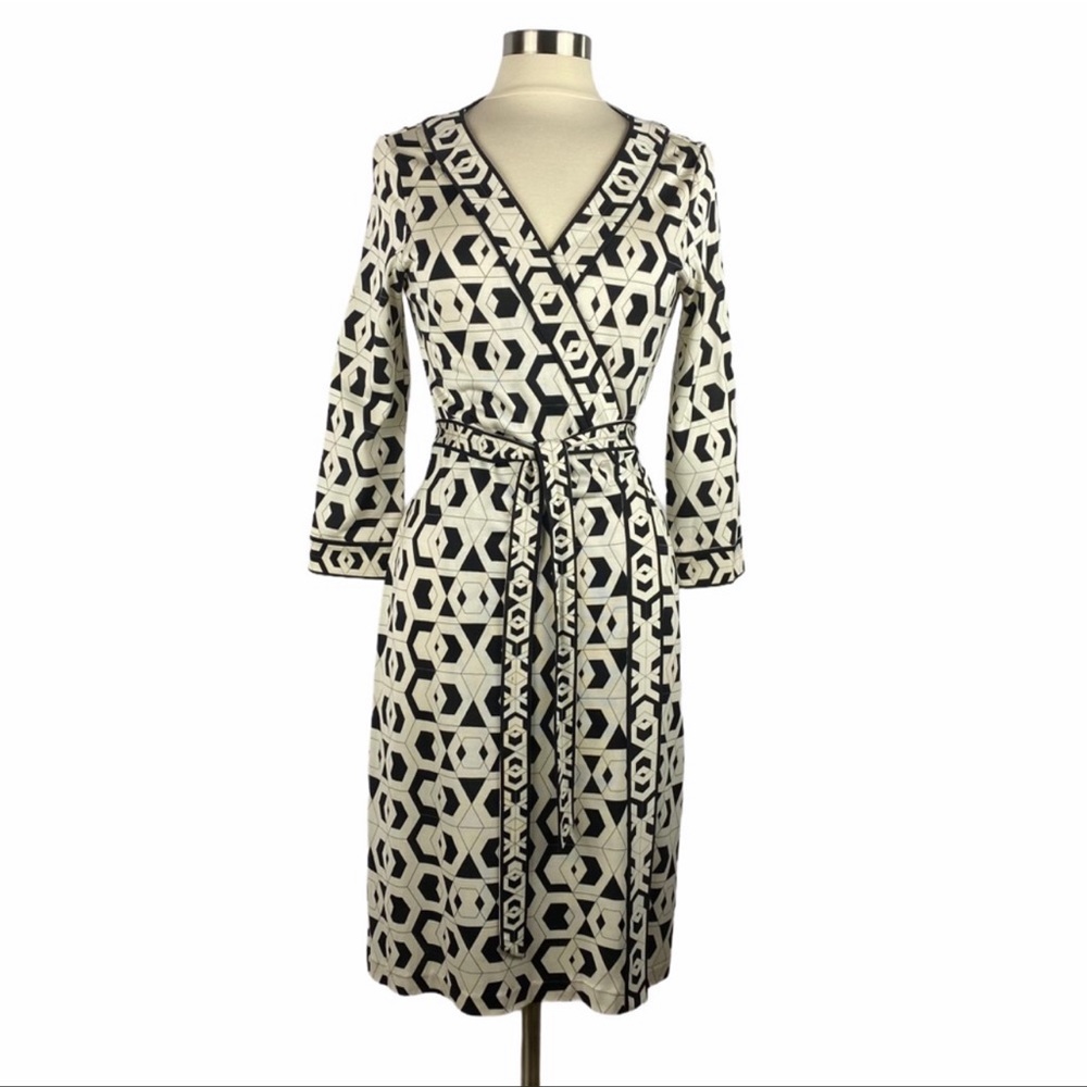 Silk wrap dress